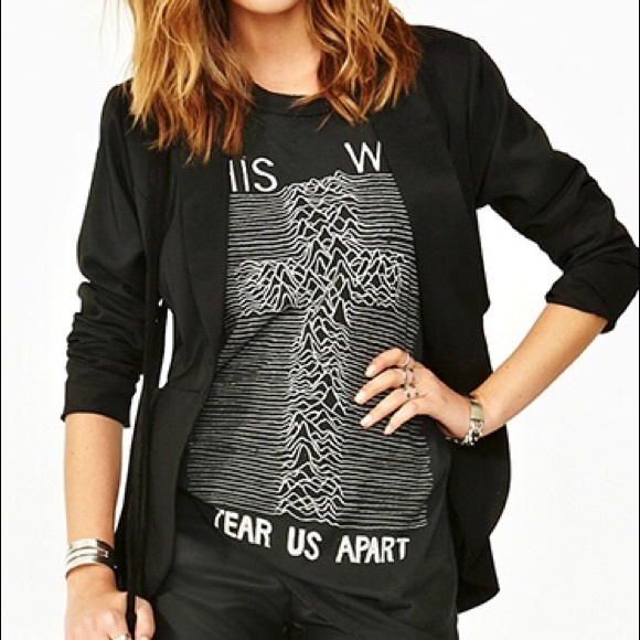 🌟RARE🌟 Unif LOVE WILL TEAR US APART Unisex - Picture 3 of 7